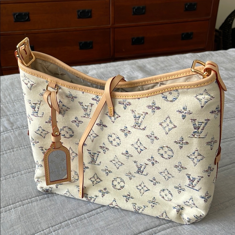Louis Vuitton cloth monogram bag